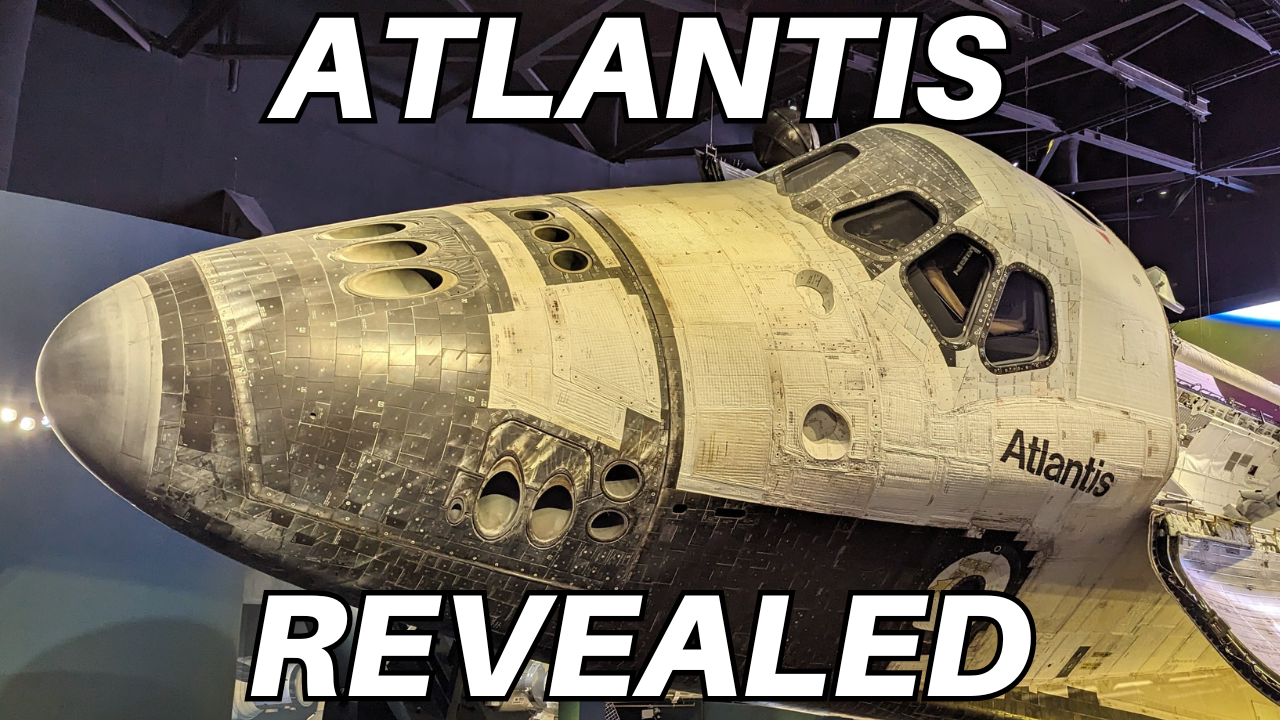Space Shuttle Atlantis Revealed | NASA Kennedy Space Center Exhibit